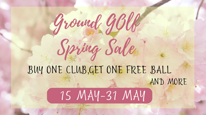2024 Ground Golf Spring Sale