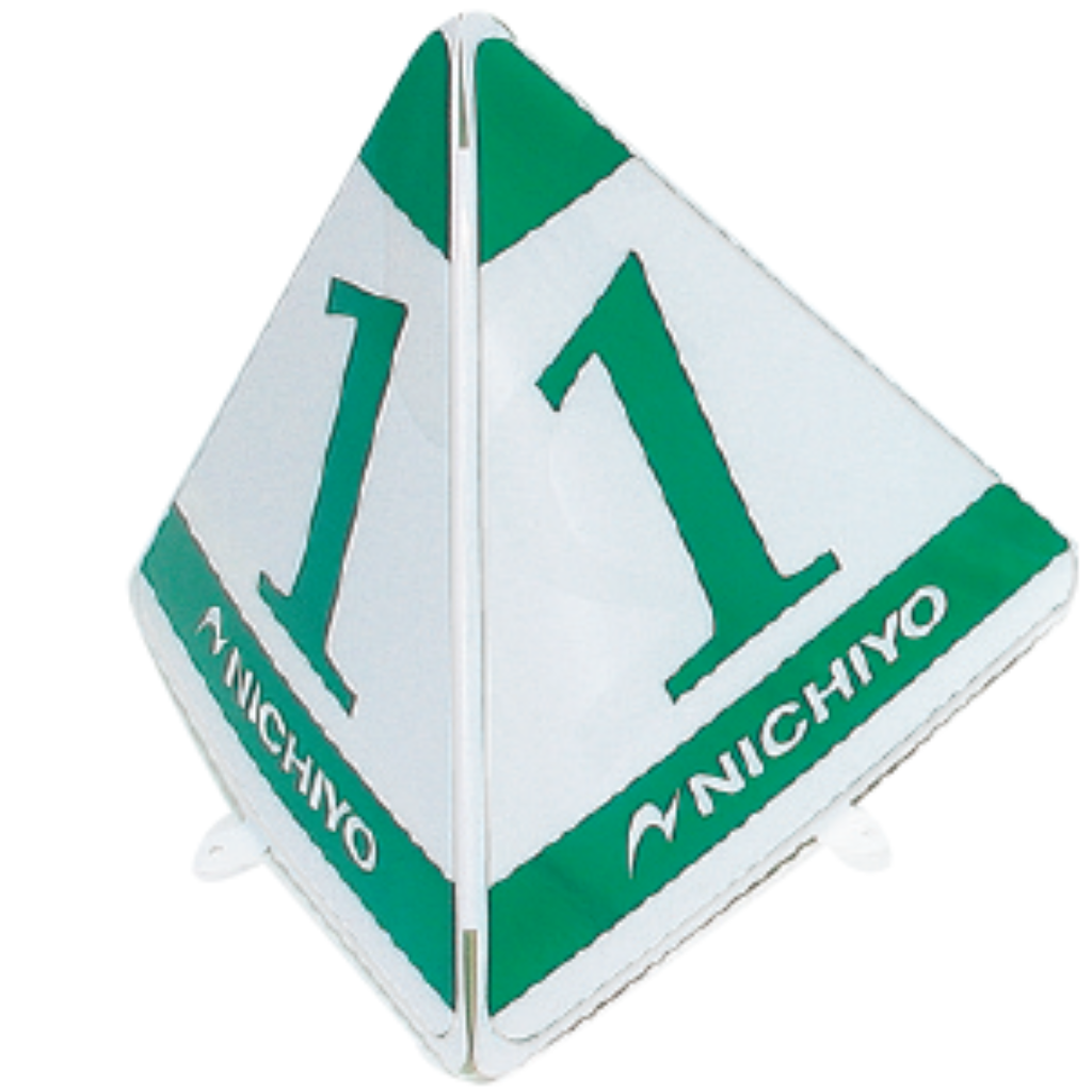 Placa indicadora de arranque de golf en tierra (grande, tipo triangular), juego de 8 GSL5-8