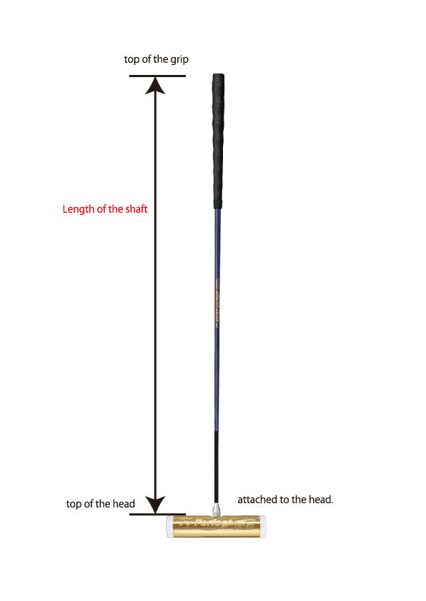 Galaxy Carbon Wave Putter Stick Set Negro JGWPK